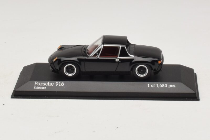 Porsche 916 Noir Minichamps 1:43 Porsche 916 Noir Minichamps 1:43 400066060 Métal