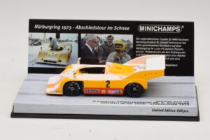 Porsche 917/10 #2 W. Kauhsen Farewell In The Snow Nurburgring 1973 Minichamps 1:43 437736592 Métal