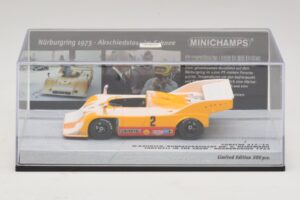 Porsche 917/10 #2 W. Kauhsen Farewell In The Snow Nurburgring 1973 Minichamps 1:43 437736592 Métal — image 4 sur 5