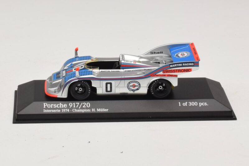 Porsche 917/20 Martini Racing #0 Interserie Champion 1974 Minichamps 1:43 Porsche 917/20 Martini Racing #0 Interserie Champion 1974 Minichamps 1:43 437746100 Métal