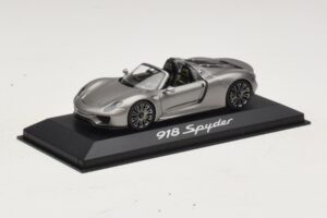 Porsche 918 Spyder Gris Métallisé Minichamps 1:43 WAP0201000E Métal — image 2 sur 4