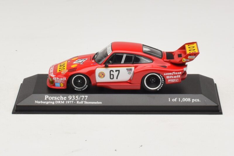 Porsche 935/77 #67 R. Stommelen Nurburgring DRM Champion 1977 Minichamps 1:43 Porsche 935/77 #67 R. Stommelen Nurburgring DRM Champion 1977 Minichamps 1:43 400776367 Métal