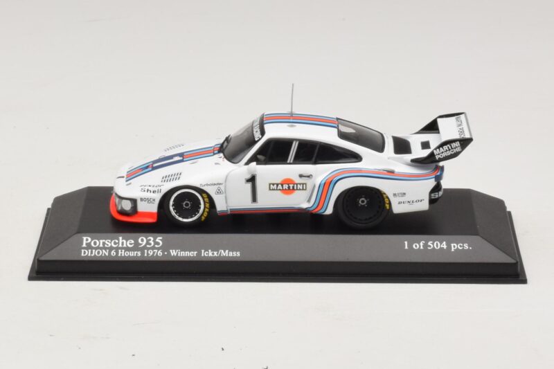 Porsche 935 Martini Racing #1 R. Stommelen / M. Schurti Winner Dijon 6 Hours 1976 Minichamps 1:43 Porsche 935 Martini Racing #1 R. Stommelen / M. Schurti Winner Dijon 6 Hours 1976 Minichamps 1:43 400766311 Métal
