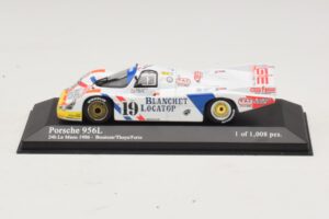 Porsche 956L #19 T. Boutsen / D. Theys 24 Hours of Le Mans 1986 Minichamps 1:43 430866519 Métal