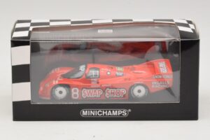Porsche 962 IMSA #8 A.J. Foyt / B. Wollek 12 Hours of Sebring 1985 Minichamps 1:43 400856508 Métal — image 4 sur 4