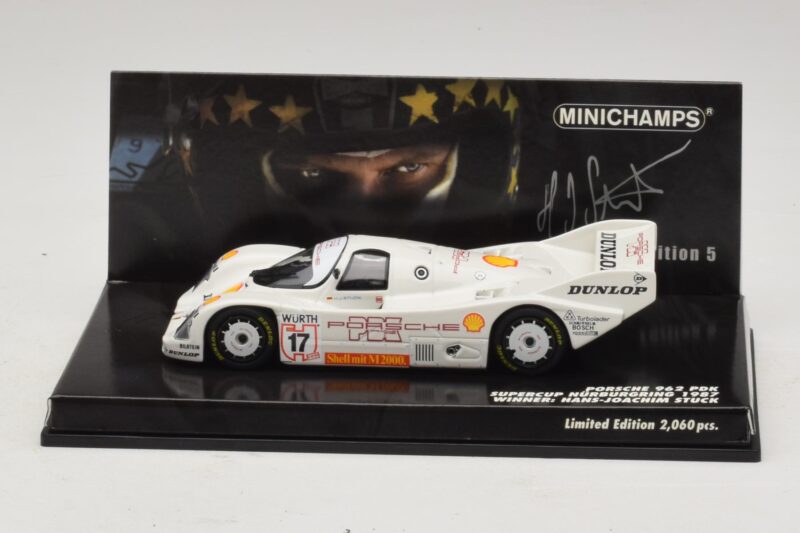 Porsche 962 PDK #17 H-J. Stuck Supercup Nurburgring 1987 Minichamps 1:43 444876817 Métal