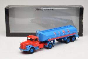 Scania L110S Tanksattelzug FINA Minichamps 1:43 499126970 Métal — image 6 sur 6