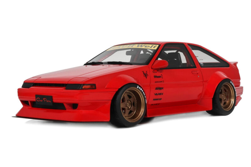 Toyota Sprinter Trueno AE86 Widebody Rosso Corsa Otto 1:18 Toyota Sprinter Trueno AE86 Widebody Rosso Corsa Otto 1:18 OT1278 Résine