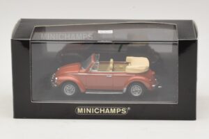 Volkswagen 1200 Cabriolet Hebmuller Rouge Minichamps 1:43 430052032 Métal — image 4 sur 4