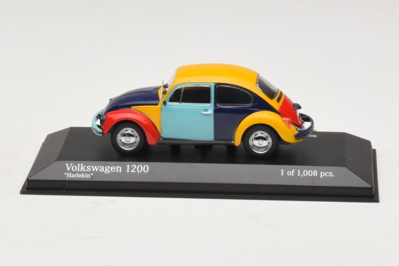 Volkswagen 1200 Harlekin Minichamps 1:43 Volkswagen 1200 Harlekin Minichamps 1:43 400057102 Métal