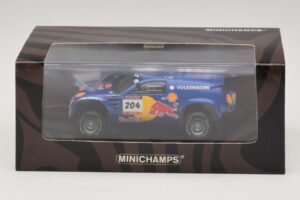 Volkswagen Race Touareg Red Bull #204 J. Kleinschmidt / F. Pons Dakar Rally 2005 Minichamps 1:43 436045304 Métal — image 5 sur 5