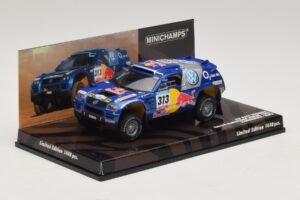 Volkswagen Race Touareg Red Bull #313 J. Kankkunen / J. Repo Dakar Rally 2005 Minichamps 1:43 436055313 Métal — image 2 sur 5