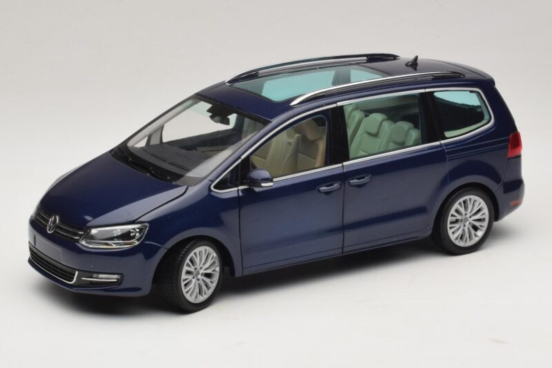 Volkswagen Sharan Blue Metallic Minichamps 1:18 110051000 Métal