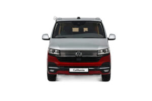Volkswagen T6.1 California Ocean Tornado Red / Reflex Silver Otto 1:18 OT1342 Résine — image 4 sur 5