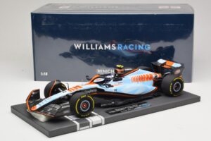 Williams Racing FW45 #2 L. Sargeant Singapore GP 2023 Minichamps 1:18 117231602 Métal — image 6 sur 7
