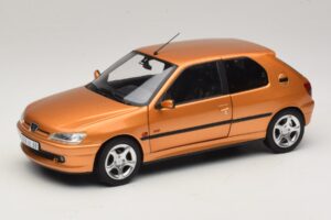 Peugeot 306 S16 Jaune Vermeer Norev 1:18 184940 Métal