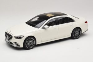 Mercedes Classe S W223 AMG Line Blanc Norev 1:18 183807 Métal