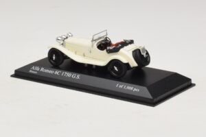 Alfa Romeo 6C 1750 G.S. Blanc Minichamps 1:43 400120430 Métal — image 3 sur 5