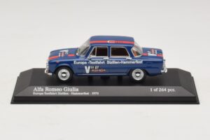 Alfa Romeo Giulia Europa-Testfahrt Sizilien-Hammerfest Minichamps 1:43 400120905 Métal