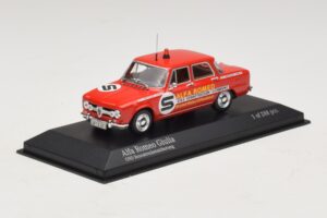 Alfa Romeo Giulia ONS Rennstreckensicherung 1973 Minichamps 1:43 400120994 Métal — image 2 sur 5