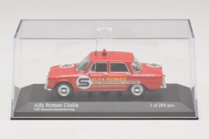 Alfa Romeo Giulia ONS Rennstreckensicherung 1973 Minichamps 1:43 400120994 Métal — image 4 sur 5