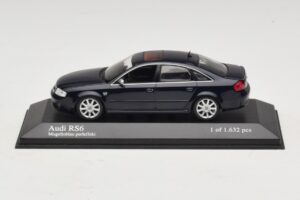 Audi RS6 C5 Bleu Métallisé Minichamps 1:43 400011702 Métal