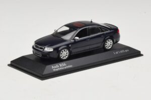 Audi RS6 C5 Bleu Métallisé Minichamps 1:43 400011702 Métal — image 2 sur 5