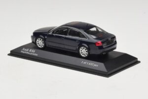 Audi RS6 C5 Bleu Métallisé Minichamps 1:43 400011702 Métal — image 3 sur 5