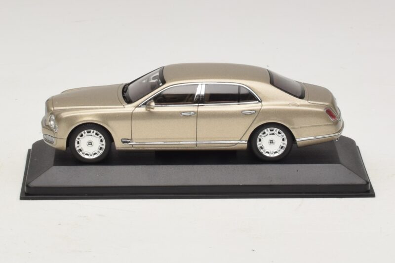 Bentley Mulsanne Or Métallisé Minichamps 1:43 40433 Métal
