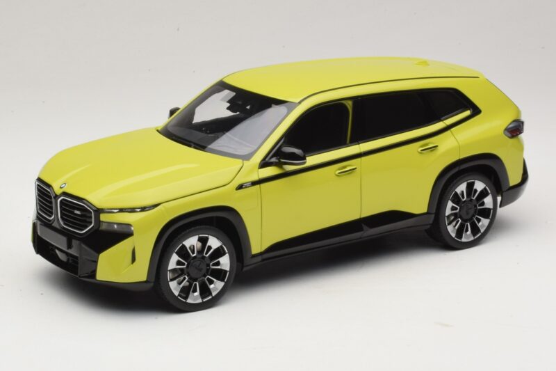 BMW XM G09 Jaune Minichamps 1:18 110023302 Métal