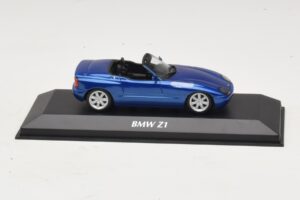 BMW Z1 E30 Bleu Métallisé Maxichamps 1:43 940020101 Métal