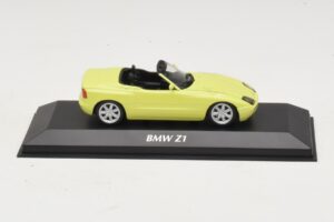BMW Z1 E30 Jaune Maxichamps 1:43 940020100 Métal