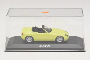 BMW Z1 E30 Jaune Maxichamps 1:43 940020100 Métal — image 4 sur 5