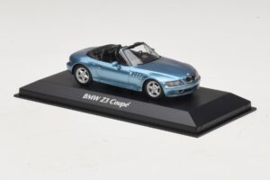 BMW Z3 Bleu Maxichamps 1:43 940024331 Métal — image 3 sur 5