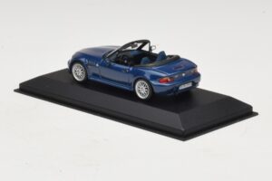 BMW Z3 E36/7 1.8 M Package Bleu Boîte De Remplacement Minichamps 1:43 80429411714-R1 Métal — image 3 sur 5