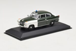 Borgward Isabella Polizei Frankfurt Minichamps 1:43 400096090 Métal — image 2 sur 5