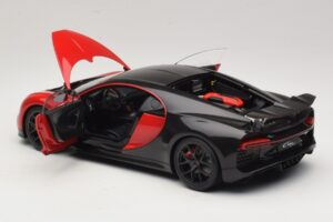 Bugatti Chiron Sport Italian Red & Carbon AUTOart 1:18 70996 Composite — image 5 sur 8