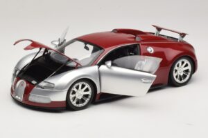 Bugatti Veyron Centenaire Edition Chrome Red Minichamps 1:18 100110851 Métal — image 2 sur 8