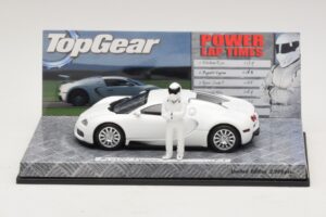 Bugatti Veyron Blanc Top Gear Édition Minichamps 1:43 519431100 Métal