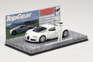 Bugatti Veyron Blanc Top Gear Édition Minichamps 1:43 519431100 Métal — image 2 sur 5