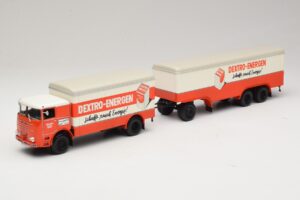 Bussing LU 11/16 Remorque Fourgon Dextro Energen Minichamps 1:43 499073940 Métal