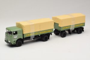 Bussing LU 11/16 Remorque Plateau Schenker Minichamps 1:43 499073924 Métal