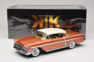 Chevrolet Bel Air Impala Coupe Cuivre & Crème KK-Scale 1:18 KKDC181591 Métal — image 6 sur 6