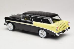 Chevrolet Bel Air Nomad Custom Noir & Jaune Clair KK-Scale 1:18 KKDC181293 Métal — image 5 sur 6