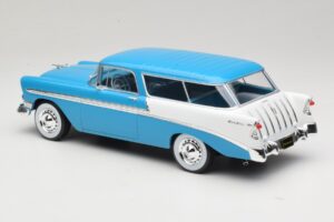 Chevrolet Bel Air Nomad Turquoise & Blanc KK-Scale 1:18 KKDC181292 Métal — image 5 sur 6