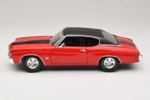 Chevrolet Chevelle SS454 Rouge Maisto 1:18 31890-P1 Métal — image 4 sur 8