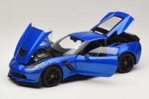 Chevrolet Corvette C7 Z06 Laguna Blue Tintcoat AUTOart 1:18 71265 Composite — image 2 sur 8
