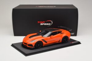 Chevrolet Corvette C7 ZR-1 High Voltage Tint TopSpeed 1:18 TS0147 Résine — image 6 sur 6