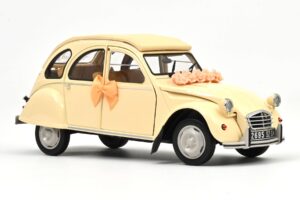 Citroen 2CV Wedding Gift Beige Norev 1:18 181475 Métal — image 2 sur 3