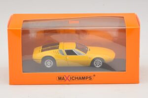 De Tomaso Mangusta Jaune Maxichamps 1:43 940127120 Métal — image 5 sur 5